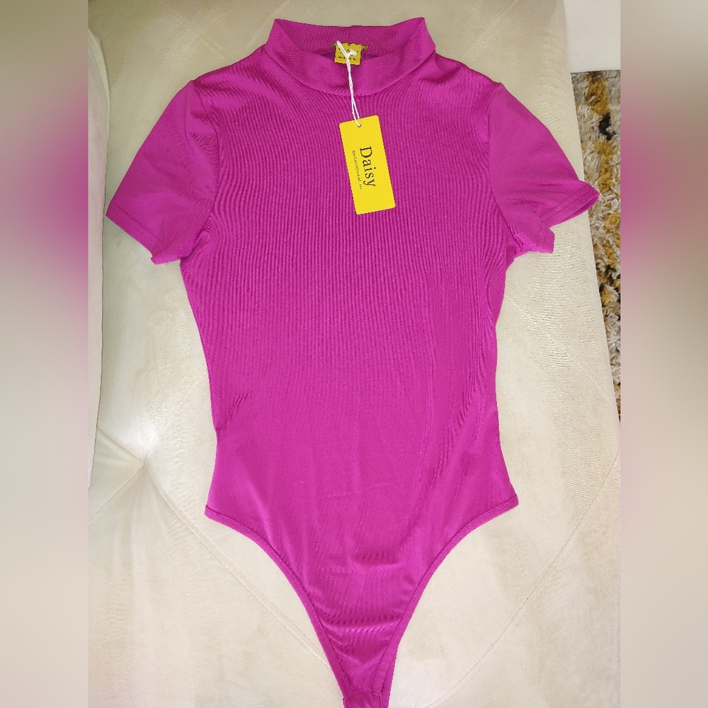 Magenta Bodysuit